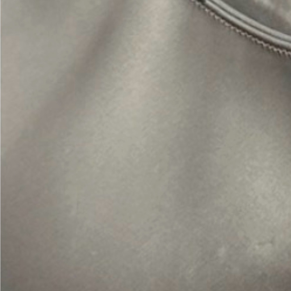 EUC AUTHENTIC VINTAGE SALVATORE FERRAGAMO METALLIC GREY/SILVER - Picture 11 of 11